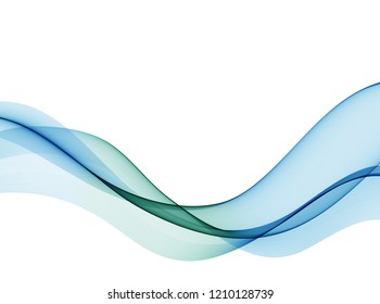 Abstract vector background, color flow waved lines for brochure, website, flyer design. Transparent smooth wave