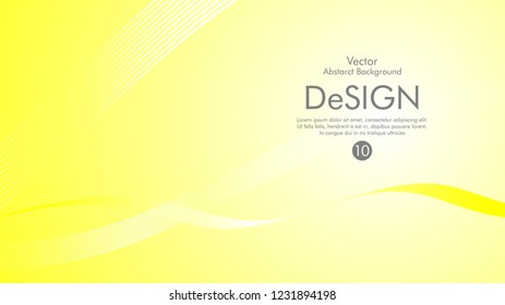 Abstract vector background, color flow waved lines . stock vector
