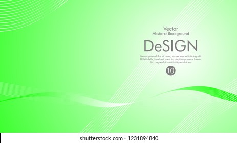 Abstract vector background, color flow waved lines . stock vector