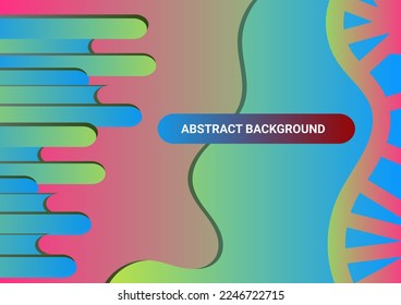 Abstract vector background with color gradations for promotion templates, presentation layouts, with editable quality