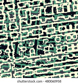 Abstract  vector background. Color raster composition of irregular overlapping  shapes