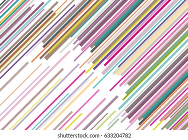 Abstract vector background with color stripes 