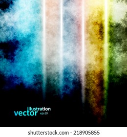 Abstract vector background, colorful art illustration eps10