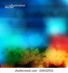 Abstract vector background, colorful art illustration eps10
