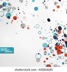Abstract vector background, colorful art illustration eps10