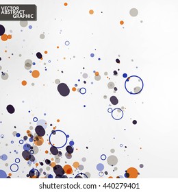 Abstract vector background, colorful art illustration eps10