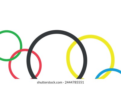 abstract vector background with colorful circles