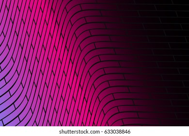 Abstract vector background. Colorful fading grid illustration. Cyber cell massive