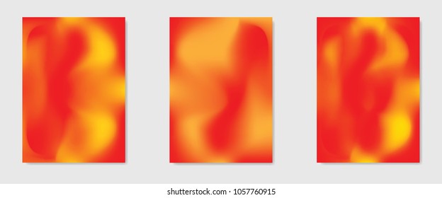 Abstract vector background of colorful fluid shapes composition.