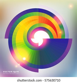 Abstract vector background. Colorful geometric background. Vector illustration. Eps10.
