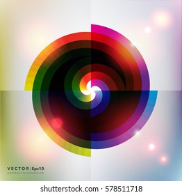 Abstract vector background. Colorful geometric background. Vector illustration. Eps10.
