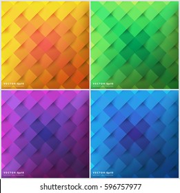 Abstract vector background. Colorful geometric background. Vector illustration. Eps10.