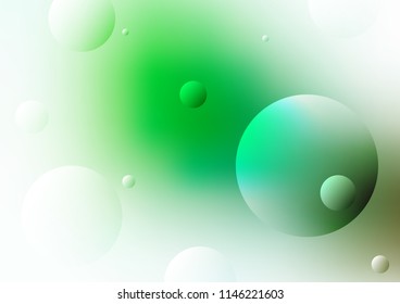 Abstract vector background with colorful gradient.