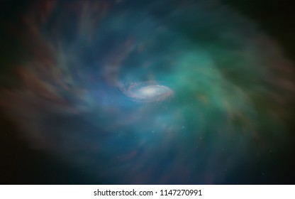 Abstract vector background with colorful gradient.