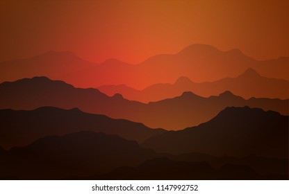 Abstract vector background with colorful gradient.