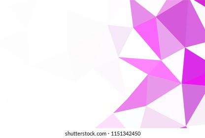 Abstract vector background with colorful gradient.