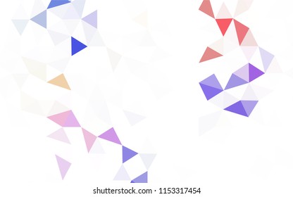 Abstract vector background with colorful gradient.