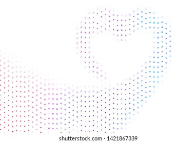Abstract vector background with colorful gradient.