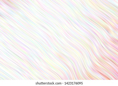Abstract vector background with colorful gradient curve lines.