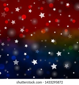 Abstract vector background with colorful gradient.