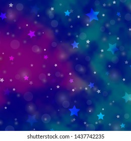 Abstract vector background with colorful gradient.