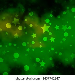 Abstract vector background with colorful gradient.