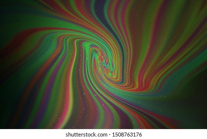 Abstract vector background with colorful gradient.