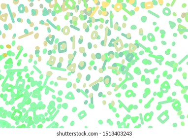 Abstract vector background with colorful gradient.