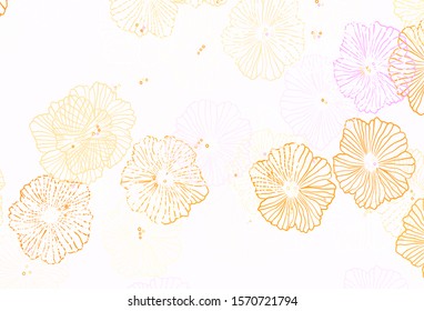 Abstract vector background with colorful gradient.