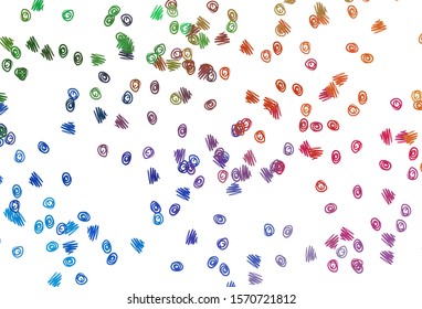 Abstract vector background with colorful gradient.