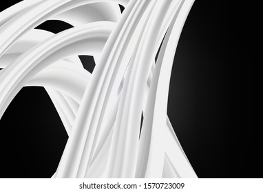 Abstract vector background with colorful gradient.