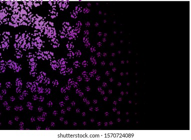 Abstract vector background with colorful gradient.