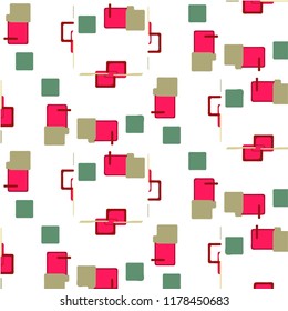 Abstract vector background. Colorful halftone illustration pattern