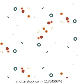 Abstract vector background. Colorful halftone illustration pattern