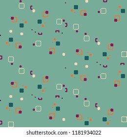 Abstract vector background. Colorful halftone illustration pattern