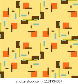 Abstract vector background. Colorful halftone illustration pattern