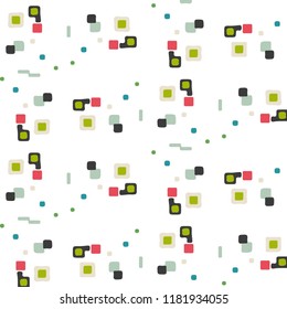 Abstract vector background. Colorful halftone illustration pattern