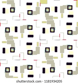 Abstract vector background. Colorful halftone illustration pattern