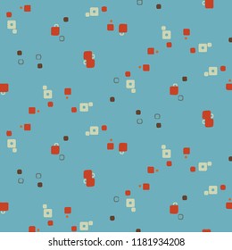 Abstract vector background. Colorful halftone illustration pattern