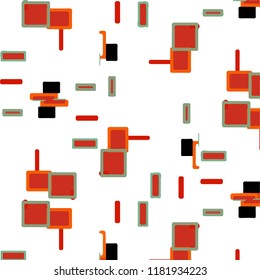 Abstract vector background. Colorful halftone illustration pattern