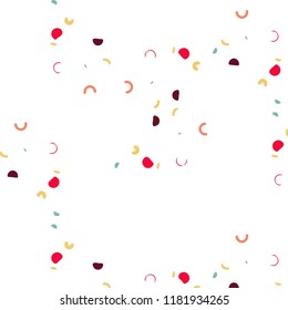 Abstract vector background. Colorful halftone illustration pattern