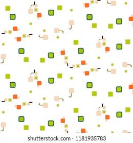 Abstract vector background. Colorful halftone illustration pattern