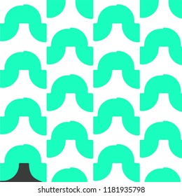 Abstract vector background. Colorful halftone illustration pattern