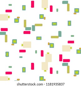 Abstract vector background. Colorful halftone illustration pattern