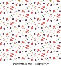 Abstract vector background. Colorful halftone illustration pattern