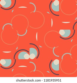 Abstract vector background. Colorful halftone illustration pattern