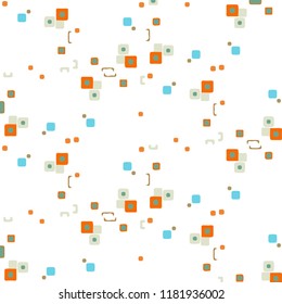 Abstract vector background. Colorful halftone illustration pattern
