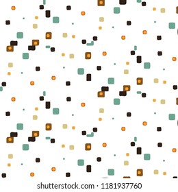Abstract vector background. Colorful halftone illustration pattern