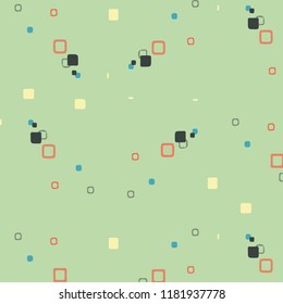 Abstract vector background. Colorful halftone illustration pattern