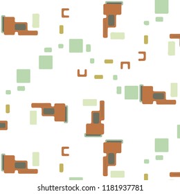 Abstract vector background. Colorful halftone illustration pattern